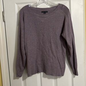 Purple American eagle sweater
